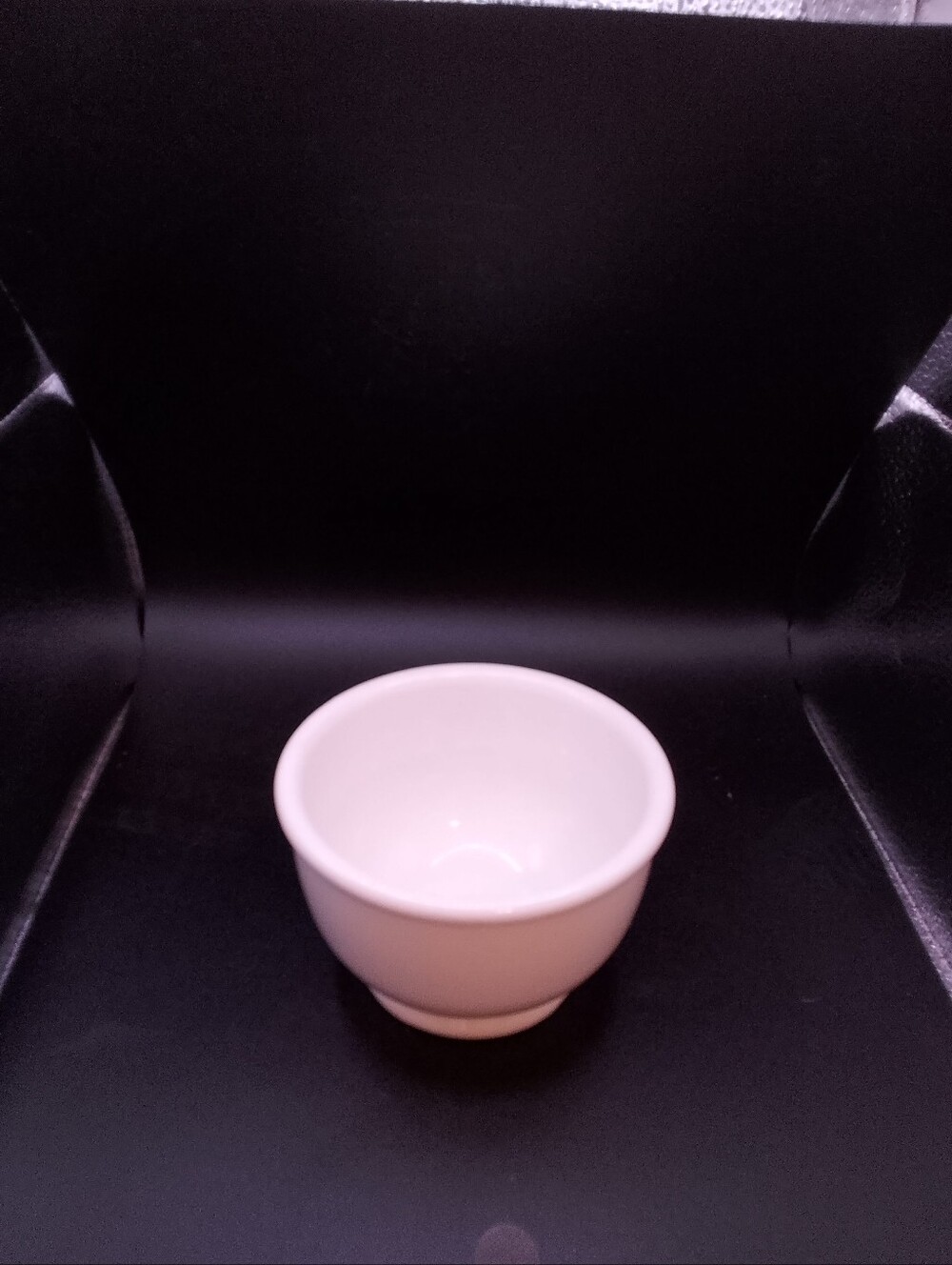 Wallace China Restaurant Ware White Soup Cup 3" X 4.5"
